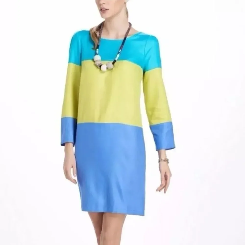 Anthropologie Maeve Colorblocked Dress